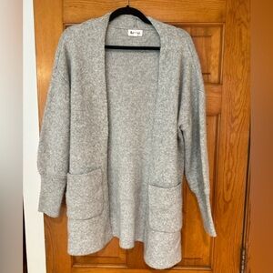 Cozy Gray Women's Fall Sweater